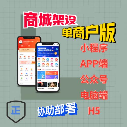商城小程序公众号app商城搭建配置架设服务pc端返利分销商城