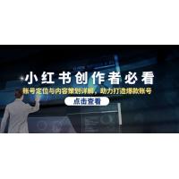 (10.21)小红书创作者必看：账号定位与内容策划详解，助力打造爆款账号