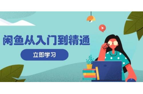 (11.14)闲鱼从入门到精通：掌握商品发布全流程，每日流量获取技巧，快速高效变现