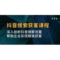 (11.28)抖音搜索获客课程：深入剖析抖音搜索流量，帮助企业实现精准获客