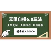 (12.11)年底无限撸6.0新玩法，单机一小时18块，无脑批量操作日入2000+