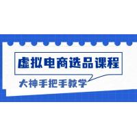 (12.16)虚拟电商选品课程：解决选品难题，突破产品客单天花板，打造高利润电商
