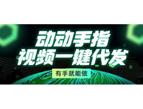 (12.17)动动手指，视频一键代发，有手就能做