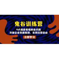 (12.19)鬼 谷 训 练 营，4大维度看懂商业问题，突破企业发展瓶颈，实现经营自由