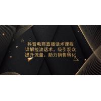(12.30)抖音电商直播话术课程，详解拉流话术，吸引观众，提升流量，助力销售转化