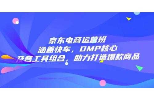 (2.12)京东电商运营班：涵盖快车，DMP核心及各工具组合，助力打造爆款商品