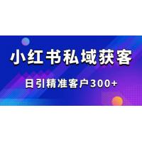 (2.26)2025最新小红书平台引流获客截流自热玩法讲解，日引精准客户300+