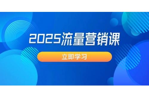(2.27)2025流量营销课：直击业绩卡点, 拓客新策略, 提高转化率, 设计生意模式