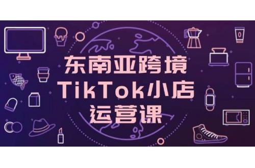 (5.6)东南亚跨境TikTok小店运营课，掌握店铺设置与流量转化核心技巧