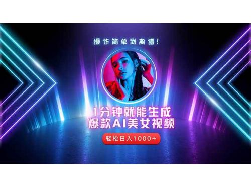 (5.10)2025年最强副业：用AI做短视频，从零开始打造爆款账号