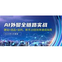 (5.30)AI外贸全链路实战，建站+选品+谈判，新手20倍效率速成指南