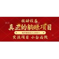 (5.31)被动收益，真正实现躺赚，并且每月收益逐月增加，自己做老板