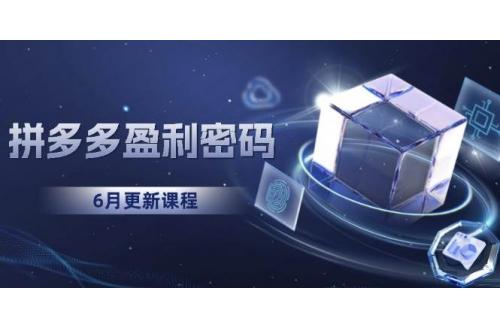 (6.8)拼多多盈利密码：从烧钱推广到印钞模型，底层逻辑重构指南（6月更新）